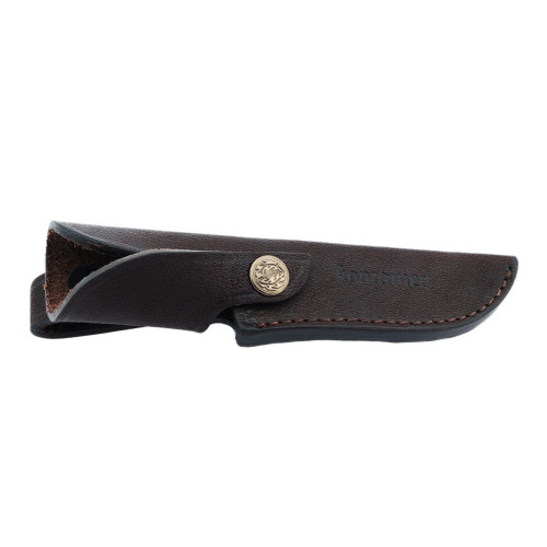 Leather sheath for WZ 2FD knife, dark colour