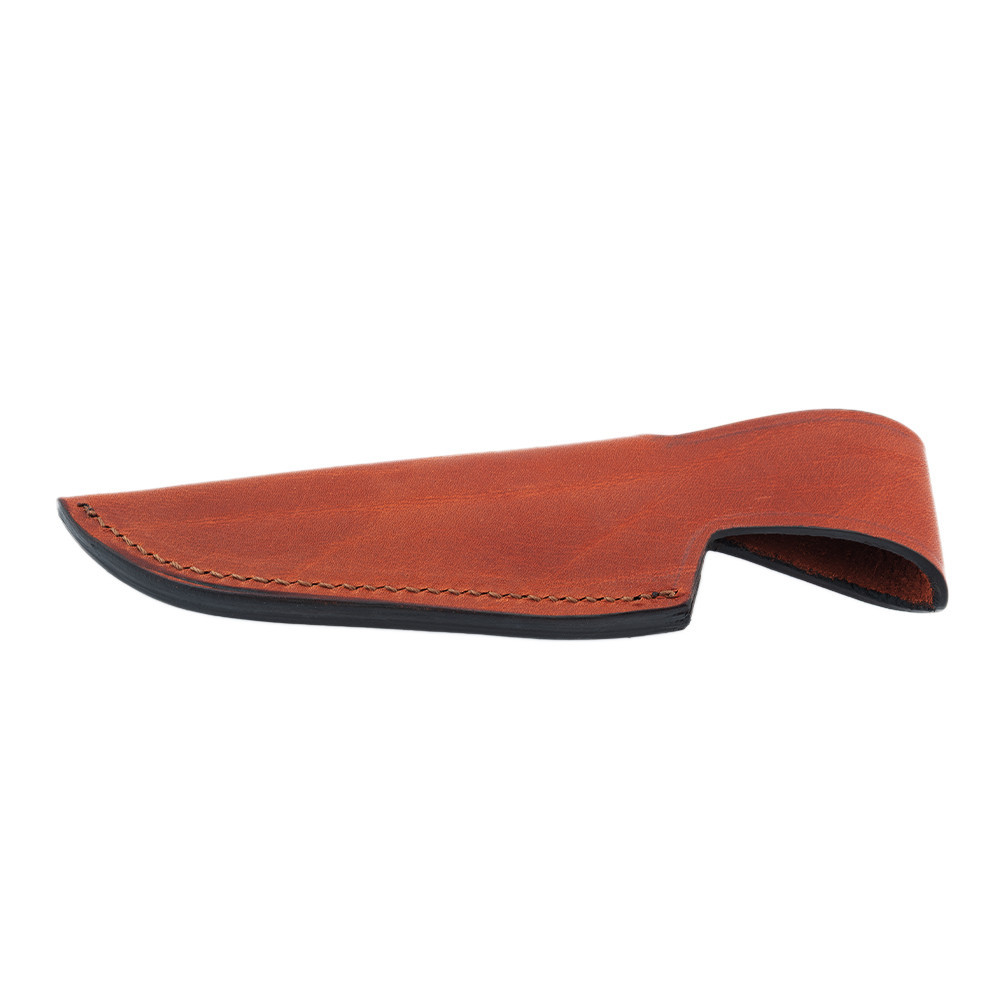Leather sheath for WZ 5FL folding knife, light colour