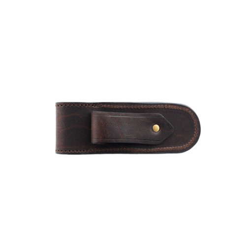 Lederetui für Klappmesser WZ 6FD, Farbe dunkel