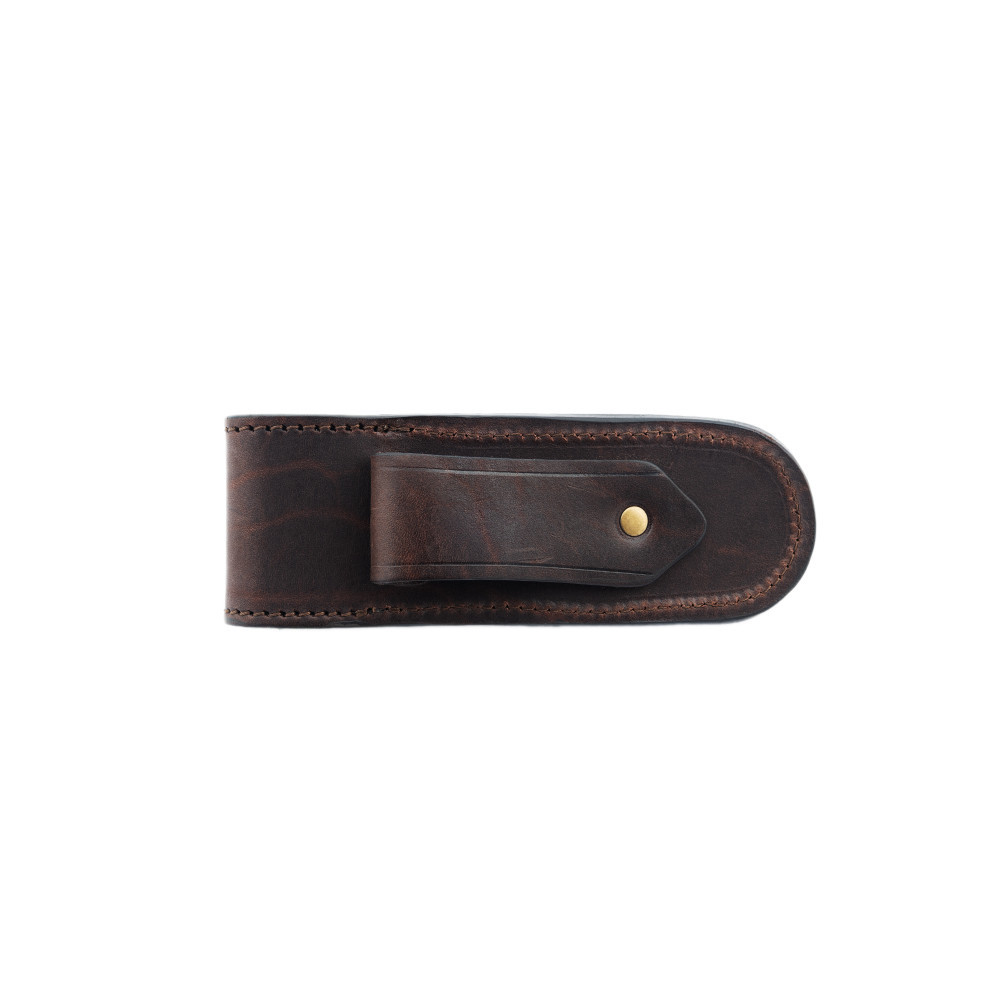 Lederetui für Klappmesser WZ 6FD, Farbe dunkel